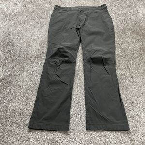 Eddie Bauer Hiking Pants Mens 38x32 Dark Gray Straight Leg Active Outdoor Fish